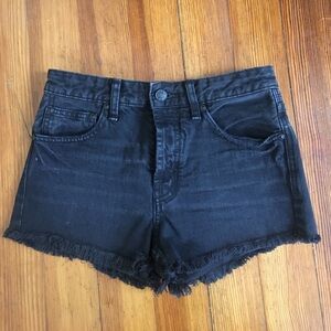 COPY - NWT Free People Black cut off shorts
